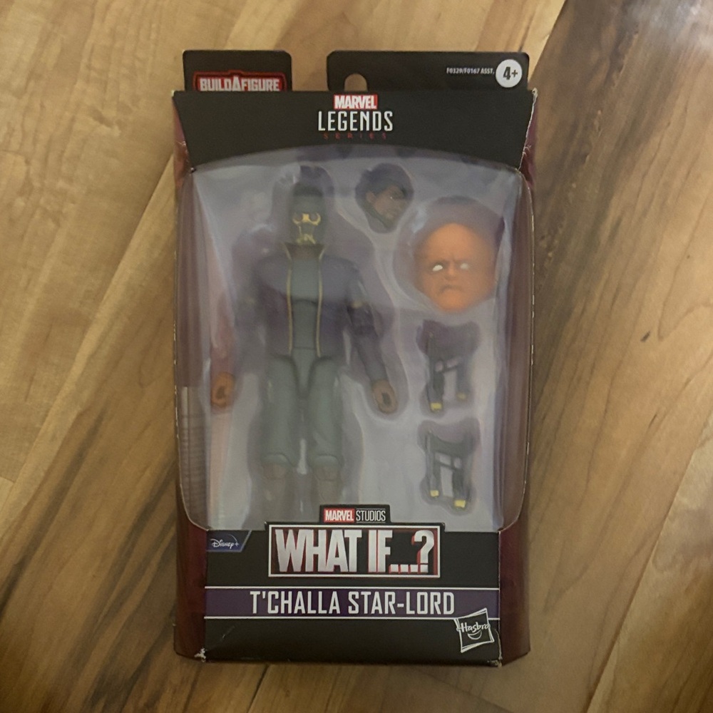 Hasbro Marvel Legends T'Challa Star-Lord Action Figure - Black and Purple